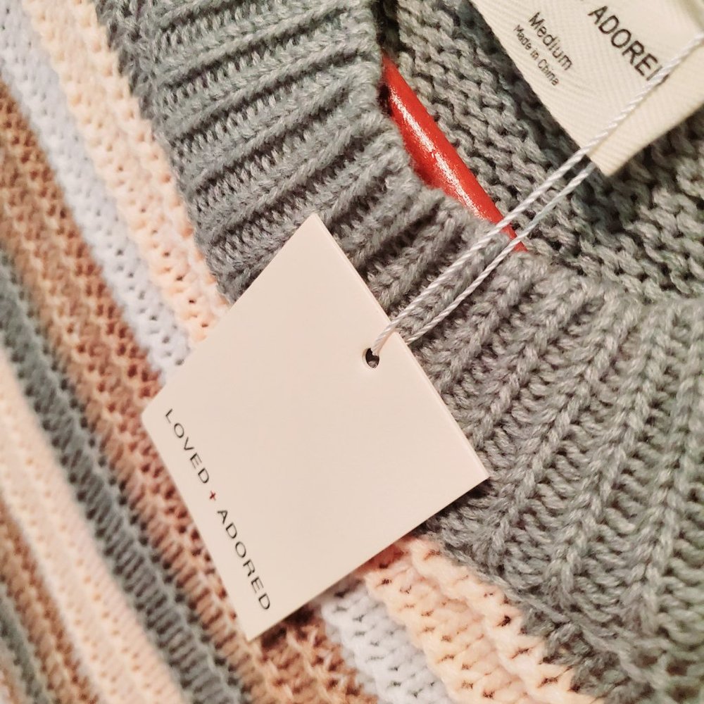 LOVED + ADORED Casual Knit Sweater